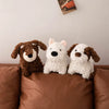 Fuzzy Love Rough Coat Jack Russell Terrier Stuffed Animal Plush Toy