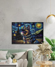 Load image into Gallery viewer, Magical Milky Way German Shepherd Wall Art Poster-Art-Dog Art, Dog Dad Gifts, Dog Mom Gifts, German Shepherd, Home Decor, Poster-6