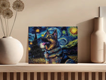 Load image into Gallery viewer, Magical Milky Way German Shepherd Wall Art Poster-Art-Dog Art, Dog Dad Gifts, Dog Mom Gifts, German Shepherd, Home Decor, Poster-7