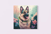Load image into Gallery viewer, Meadow Marvel German Shepherd Wall Art Poster-Art-Dog Art, Dog Dad Gifts, Dog Mom Gifts, German Shepherd, Home Decor, Poster-3
