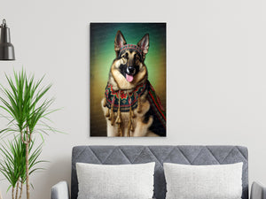 Balkan Braveheart German Shepherd Wall Art Poster-Art-Dog Art, Dog Dad Gifts, Dog Mom Gifts, German Shepherd, Home Decor, Poster-7