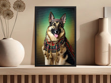 Load image into Gallery viewer, Balkan Braveheart German Shepherd Wall Art Poster-Art-Dog Art, Dog Dad Gifts, Dog Mom Gifts, German Shepherd, Home Decor, Poster-5