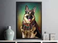 Load image into Gallery viewer, Balkan Braveheart German Shepherd Wall Art Poster-Art-Dog Art, Dog Dad Gifts, Dog Mom Gifts, German Shepherd, Home Decor, Poster-6