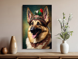 Bavarian Beauty German Shepherd Wall Art Poster-Art-Dog Art, Dog Dad Gifts, Dog Mom Gifts, German Shepherd, Home Decor, Poster-8