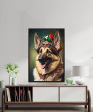 Load image into Gallery viewer, Bavarian Beauty German Shepherd Wall Art Poster-Art-Dog Art, Dog Dad Gifts, Dog Mom Gifts, German Shepherd, Home Decor, Poster-2