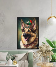Load image into Gallery viewer, Bavarian Beauty German Shepherd Wall Art Poster-Art-Dog Art, Dog Dad Gifts, Dog Mom Gifts, German Shepherd, Home Decor, Poster-3