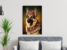 Load image into Gallery viewer, Barking into Oktoberfest German Shepherd Wall Art Poster-Art-Dog Art, Dog Dad Gifts, Dog Mom Gifts, German Shepherd, Home Decor, Poster-7