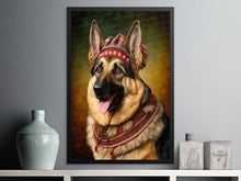 Load image into Gallery viewer, Barking into Oktoberfest German Shepherd Wall Art Poster-Art-Dog Art, Dog Dad Gifts, Dog Mom Gifts, German Shepherd, Home Decor, Poster-2