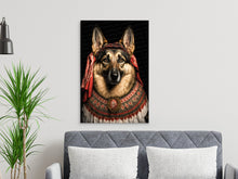 Load image into Gallery viewer, Slavic Sweetheart German Shepherd Wall Art Poster-Art-Dog Art, Dog Dad Gifts, Dog Mom Gifts, German Shepherd, Home Decor, Poster-7
