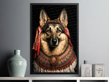 Load image into Gallery viewer, Slavic Sweetheart German Shepherd Wall Art Poster-Art-Dog Art, Dog Dad Gifts, Dog Mom Gifts, German Shepherd, Home Decor, Poster-2
