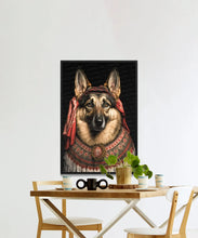 Load image into Gallery viewer, Slavic Sweetheart German Shepherd Wall Art Poster-Art-Dog Art, Dog Dad Gifts, Dog Mom Gifts, German Shepherd, Home Decor, Poster-5