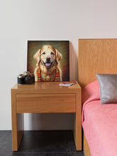 Load image into Gallery viewer, Golden Majesty Golden Retriever Wall Art Poster-Art-Dog Art, Golden Retriever, Home Decor, Poster-7