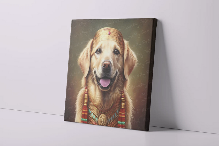 Golden Majesty Golden Retriever Wall Art Poster-Art-Dog Art, Golden Retriever, Home Decor, Poster-4