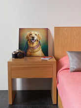 Load image into Gallery viewer, Majestic Monarch Golden Retriever Wall Art Poster-Art-Dog Art, Golden Retriever, Home Decor, Poster-7