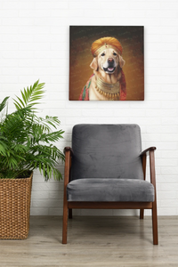Pagri Raja Golden Retriever Wall Art Poster-Art-Dog Art, Golden Retriever, Home Decor, Poster-8