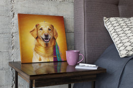 Regal Radiance Golden Retriever Wall Art Poster-Art-Dog Art, Golden Retriever, Home Decor, Poster-5