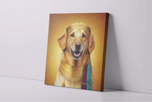 Regal Radiance Golden Retriever Wall Art Poster-Art-Dog Art, Golden Retriever, Home Decor, Poster-4