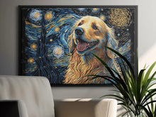 Load image into Gallery viewer, Magical Milky Way Golden Retriever Wall Art Poster-Art-Dog Art, Dog Dad Gifts, Dog Mom Gifts, Golden Retriever, Home Decor, Poster-3