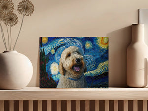 Starry Night Serenade Goldendoodle Wall Art Poster-Art-Dog Art, Dog Dad Gifts, Dog Mom Gifts, Goldendoodle, Home Decor, Poster-6
