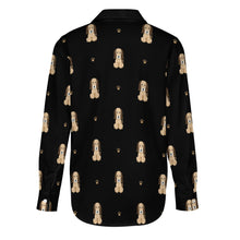 Load image into Gallery viewer, Graceful Afghan Hound Puppy Women's Shirt