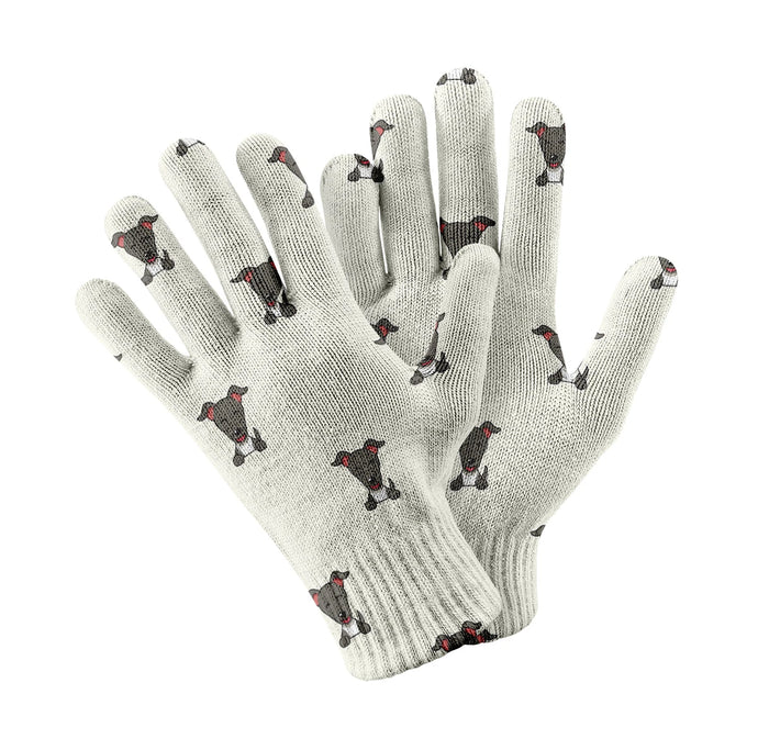 Happy Happy Grayhound Love Touch Screen Gloves-Accessories-Accessories, Dog Dad Gifts, Dog Mom Gifts, Gloves, Greyhound-White-1