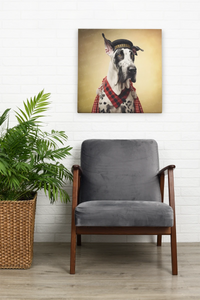Harlequin Hound Great Dane Wall Art Poster-Art-Dog Art, Great Dane, Home Decor, Poster-8