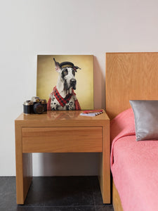 Harlequin Hound Great Dane Wall Art Poster-Art-Dog Art, Great Dane, Home Decor, Poster-7