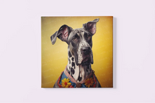 Load image into Gallery viewer, Monochrome Majesty Great Dane Wall Art Poster-Art-Dog Art, Great Dane, Home Decor, Poster-3