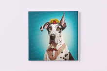 Load image into Gallery viewer, Spotty Elegance Great Dane Wall Art Poster-Art-Dog Art, Great Dane, Home Decor, Poster-3