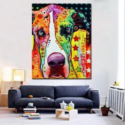 Image of a beautiful Great Dane wall art poster for Great Dane dog gift lovers