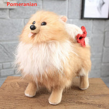 Load image into Gallery viewer, Bow-Tie Pomeranian Stuffed Animal Plush Toys-Soft Toy-Dog Memorial Gifts,Pomeranian,Stuffed Animal-Small-1