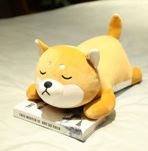 Load image into Gallery viewer, Charming Shiba Inu Stuffed Animal Plush Toys - Eyes Open or Close - Small to XL Size