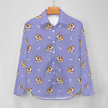Load image into Gallery viewer, Happy Happy Shiba Love Women's Shirt
