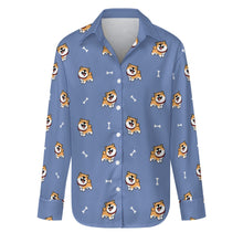 Load image into Gallery viewer, Happy Happy Shiba Love Women's Shirt