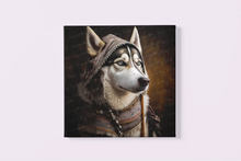 Load image into Gallery viewer, Arctic Elegance Siberian Husky Wall Art Poster-Art-Dog Art, Home Decor, Poster, Siberian Husky-3