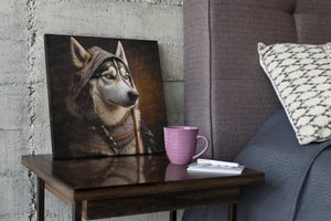Arctic Elegance Siberian Husky Wall Art Poster-Art-Dog Art, Home Decor, Poster, Siberian Husky-5