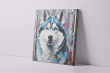 Load image into Gallery viewer, Arctic Gaze Siberian Husky Framed Wall Art Poster-Art-Dog Art, Home Decor, Siberian Husky-4
