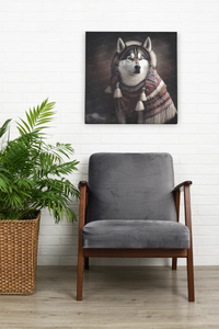 Inuit Elegance Siberian Husky Wall Art Poster-Art-Dog Art, Home Decor, Poster, Siberian Husky-8