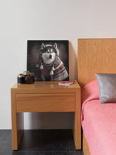 Load image into Gallery viewer, Inuit Elegance Siberian Husky Wall Art Poster-Art-Dog Art, Home Decor, Poster, Siberian Husky-7