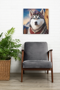 Majestic Regalia Siberian Husky Wall Art Poster-Art-Dog Art, Home Decor, Poster, Siberian Husky-8
