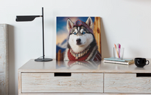 Load image into Gallery viewer, Majestic Regalia Siberian Husky Wall Art Poster-Art-Dog Art, Home Decor, Poster, Siberian Husky-6