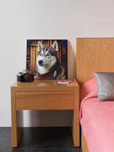 Load image into Gallery viewer, Regal Elegance Siberian Husky Wall Art Poster-Art-Dog Art, Home Decor, Poster, Siberian Husky-7
