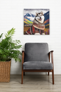 Sami Splendor Siberian Husky Wall Art Poster-Art-Dog Art, Home Decor, Poster, Siberian Husky-8