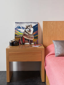 Sami Splendor Siberian Husky Wall Art Poster-Art-Dog Art, Home Decor, Poster, Siberian Husky-7