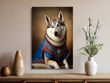 Load image into Gallery viewer, Traditional Tapestry Siberian Husky Wall Art Poster-Art-Dog Art, Dog Dad Gifts, Dog Mom Gifts, Home Decor, Poster, Siberian Husky-8