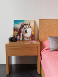 Traditional Tapestry Siberian Husky Wall Art Poster-Art-Dog Art, Home Decor, Poster, Siberian Husky-7