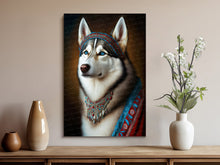 Load image into Gallery viewer, Tribal Trooper Siberian Husky Wall Art Poster-Art-Dog Art, Dog Dad Gifts, Dog Mom Gifts, Home Decor, Poster, Siberian Husky-8