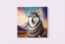Load image into Gallery viewer, Twilight Majesty Siberian Husky Wall Art Poster-Art-Dog Art, Home Decor, Poster, Siberian Husky-4