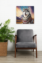 Load image into Gallery viewer, Twilight Majesty Siberian Husky Wall Art Poster-Art-Dog Art, Home Decor, Poster, Siberian Husky-8