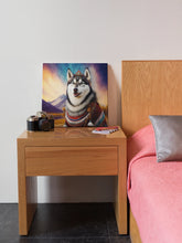 Load image into Gallery viewer, Twilight Majesty Siberian Husky Wall Art Poster-Art-Dog Art, Home Decor, Poster, Siberian Husky-7